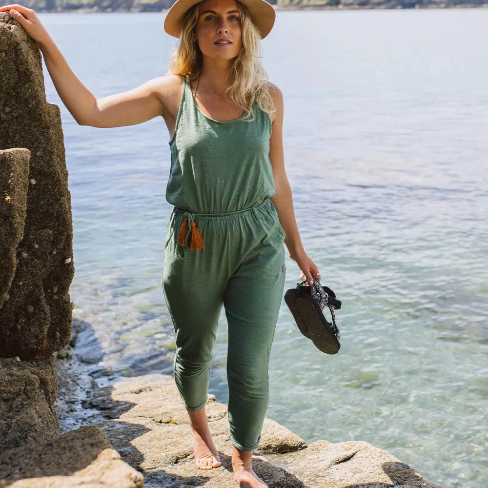 Women Passenger Eva Recycled Cotton Jumpsuit