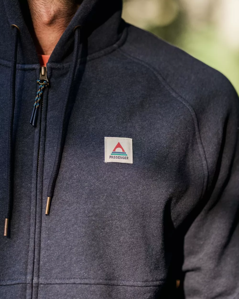 Passenger Heritage Full Zip Organic Cotton Hoodie